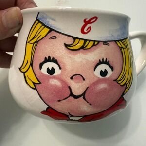 Vintage 1998 Campbell's Soup Kids Mug – Houston Harvest – Rare Retro Collectible